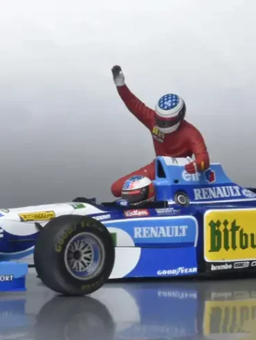 18minic Benetton F1 Schumacher + Alesi 1