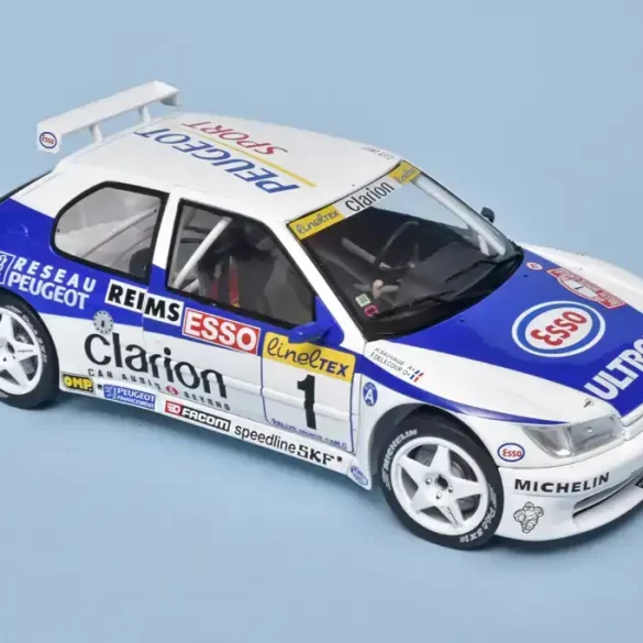 18solido Peugeot 306 Maxi RMC 1996 Dellecour+Sauvage 3