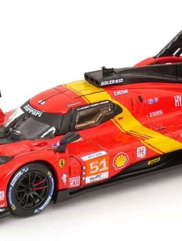 43Bburago Ferrari 499P 3.0 Turbo V6 LM 2023 Guidi+Calado+Giovinazzi 1