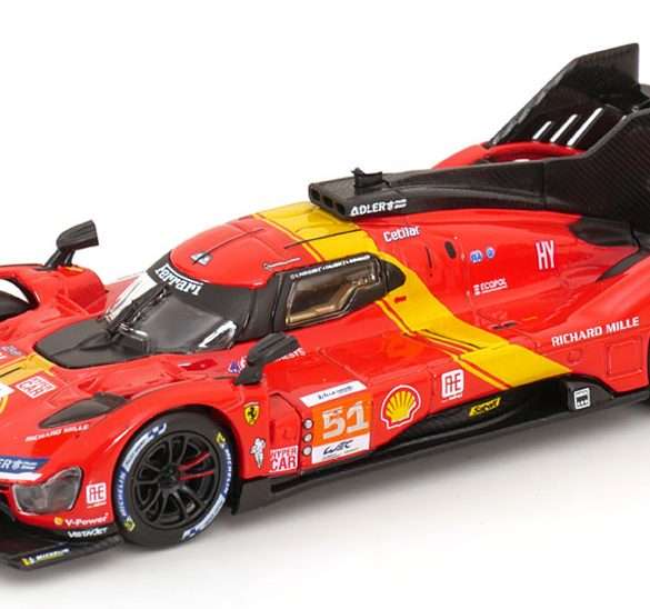 43Bburago Ferrari 499P 3.0 Turbo V6 LM 2023 Guidi+Calado+Giovinazzi 1