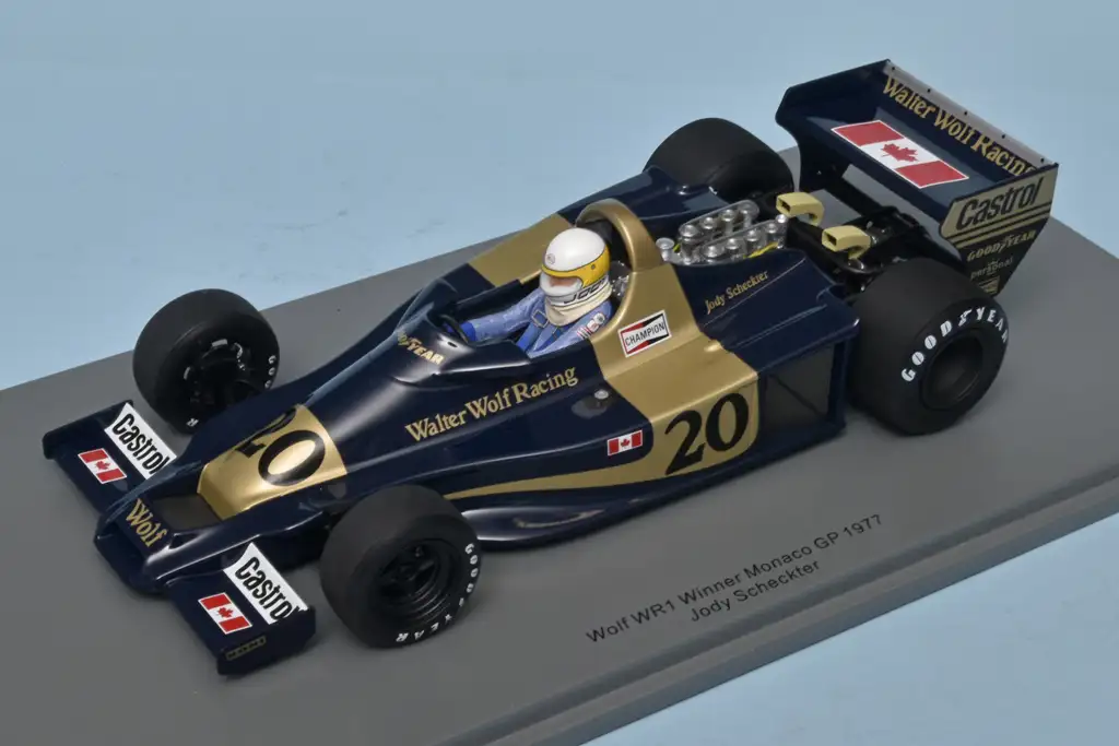 18Spark Wolf WR1 Monaco 1977 Scheckter 1