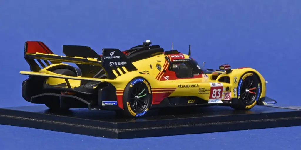 43Looksmart Ferrari 499P LM 2024 Kubica+Ye+Shwartzman 2