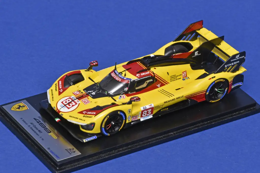 43Looksmart Ferrari 499P LM 2024 Kubica+Ye+Shwartzman 3