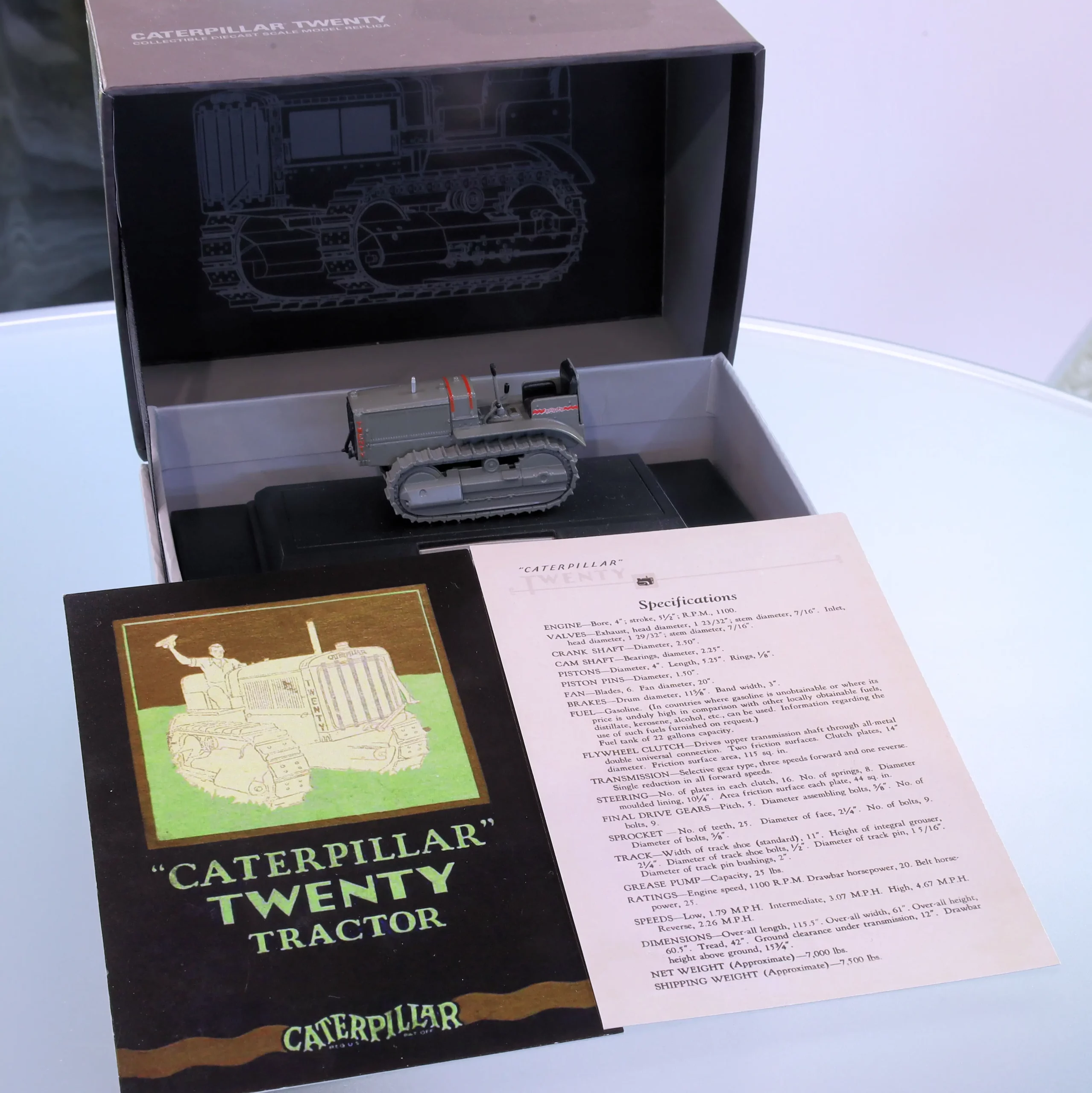 150 Diecast Masters Caterpillar Twenty Centennial Model met papieren