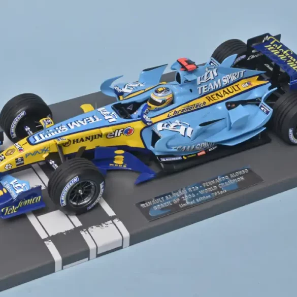 18minic Renault F1 R26 2006 Alonso W Ch 1