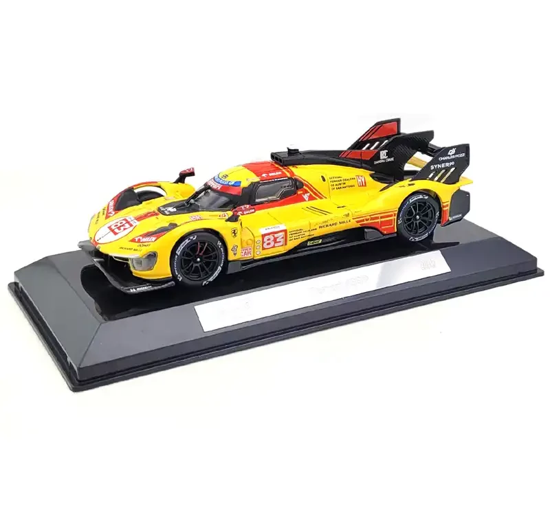 43Bburago Ferrari 499P Le Mans 2024 Kubica Schwartzman Ye (03)