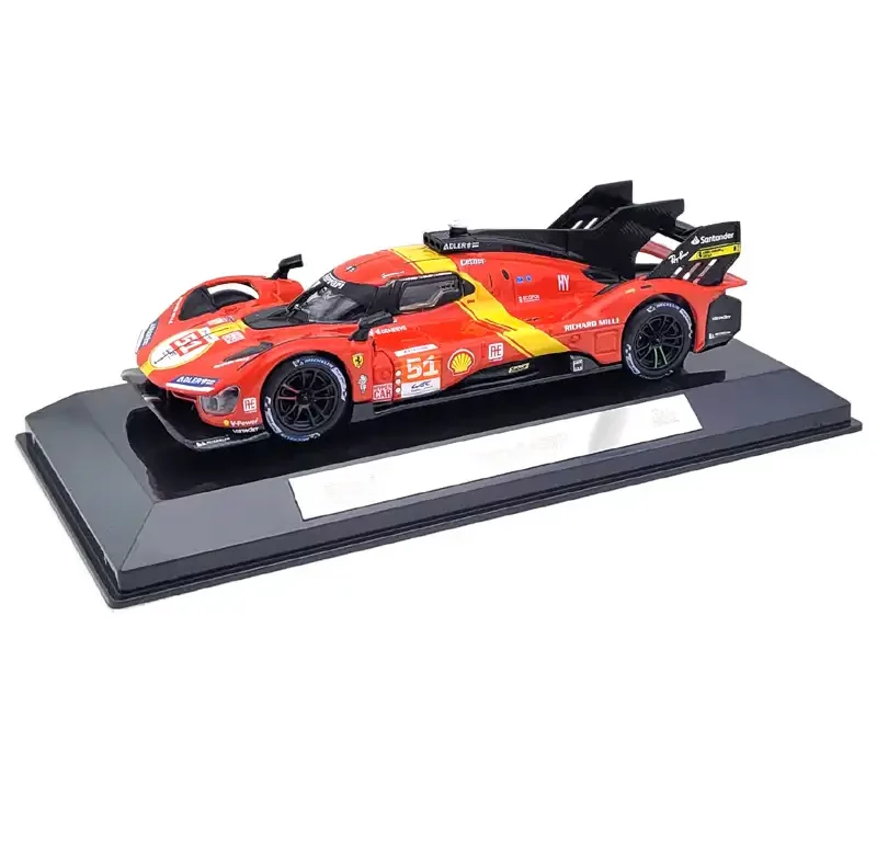 43Bburago Ferrari 499P winnaar Le Mans 2023 Guidi Calado Giovinazzi (01)