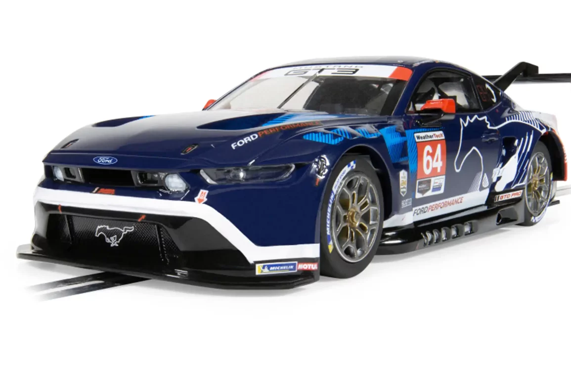 scalextric ford mustang gt3 multimatic motorsports 24 hours of daytona 2024 1