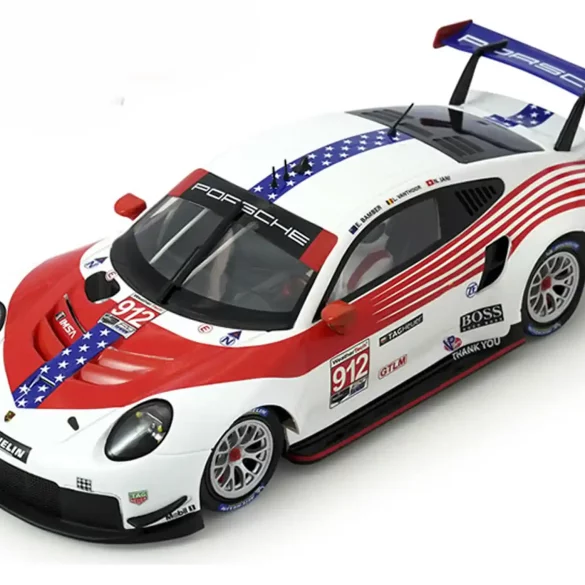 Scaleauto Porsche 911 991.2 GT3 RSR 12h Sebring 2020 N°912 SC 6296R