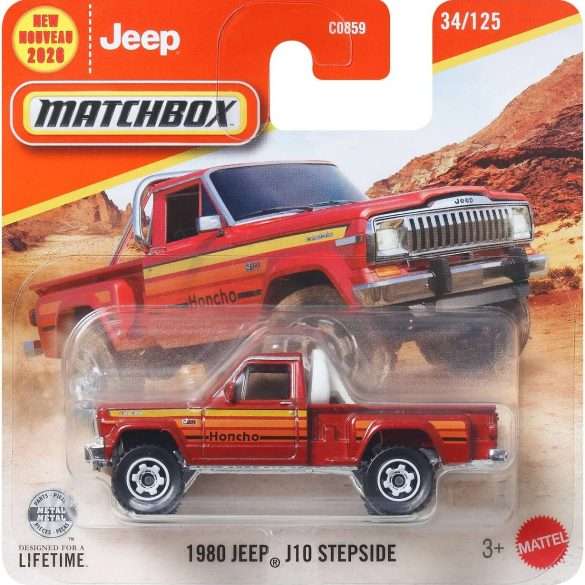 3 inch Matchbox Jeep J10 Honcho