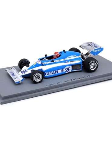 43Ligier JS7 Niki Lauda 1977 test Zandvoort