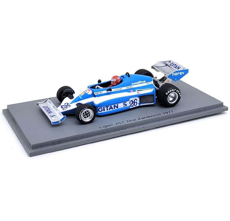 43Ligier JS7 Niki Lauda 1977 test Zandvoort