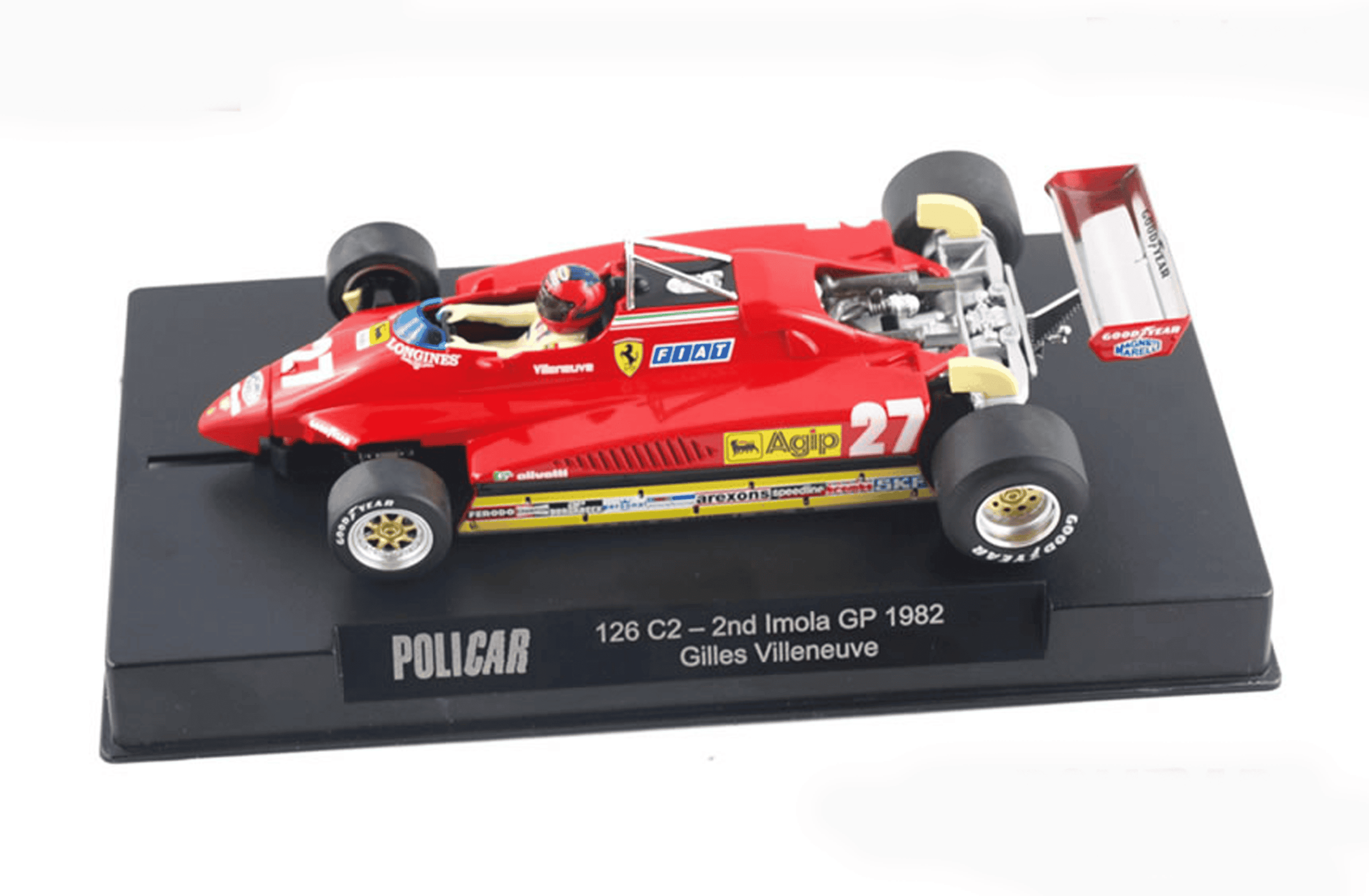 De Ferrari 126 C2 van Villeneuve.