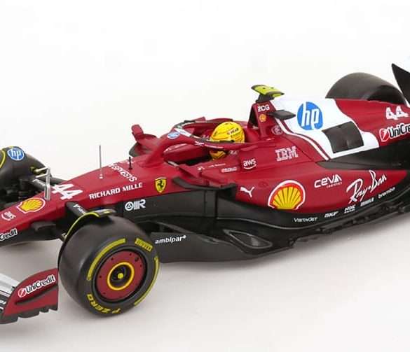 18Bburago Ferrari SF 25 2025 Hamilton 1