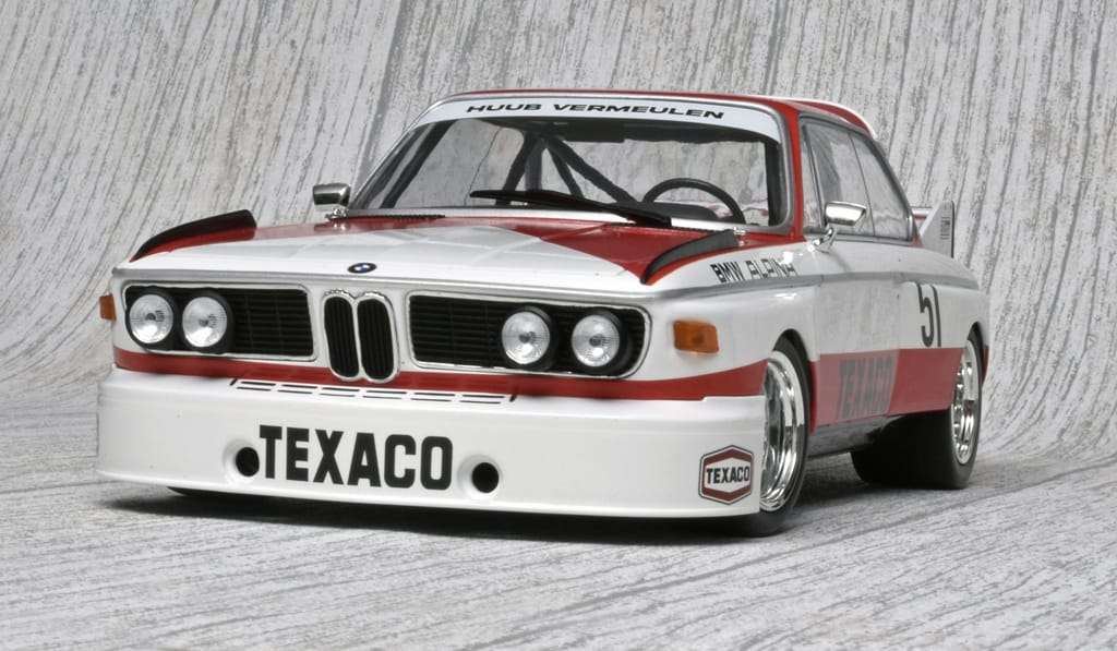 18minic BMW 3.0 CSL 1974 winner Zandvoort Huub Vermeulen 1 18minic BMW 3.0 CSL 1974 winner Zandvoort Huub Vermeulen 1
