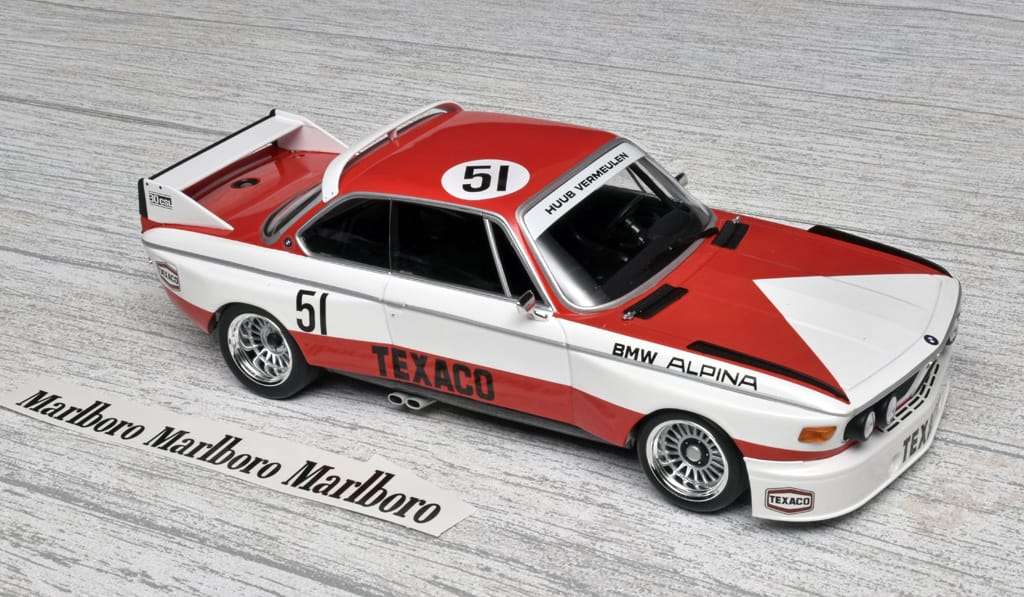 18minic BMW 3.0 CSL 1974 winner Zandvoort Huub Vermeulen 2