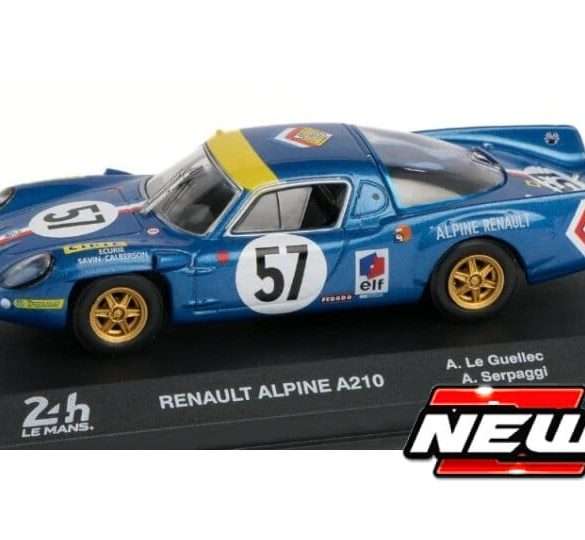 43Atlas Alpine Renault A210 nr. 57 Le Mans 1968