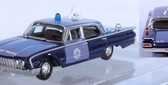 INT.Oxford Diecast 87.Ford Fairlane Police