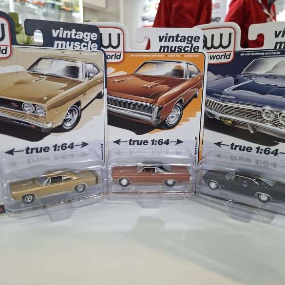 1;64 Auto World Dodge Coronet, Plymouth Fury & Chevrolet Impala
