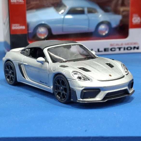 34 39Welly Porsche718SpyderRS SoftTop kleur