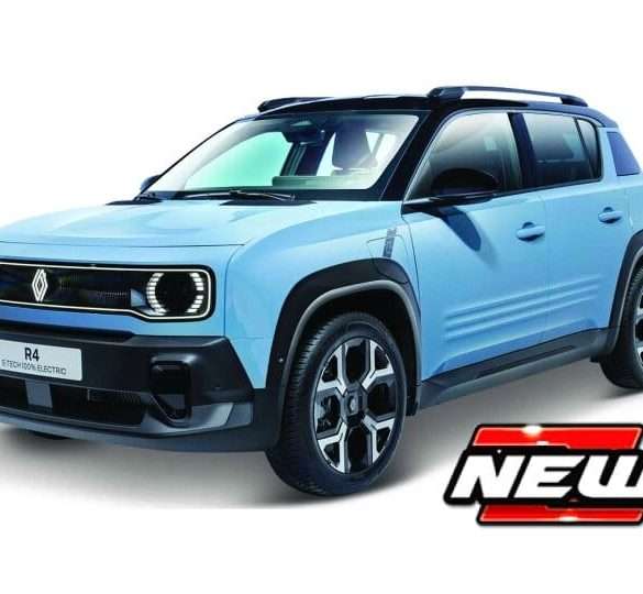 43Bburago Renault 4 E Tech