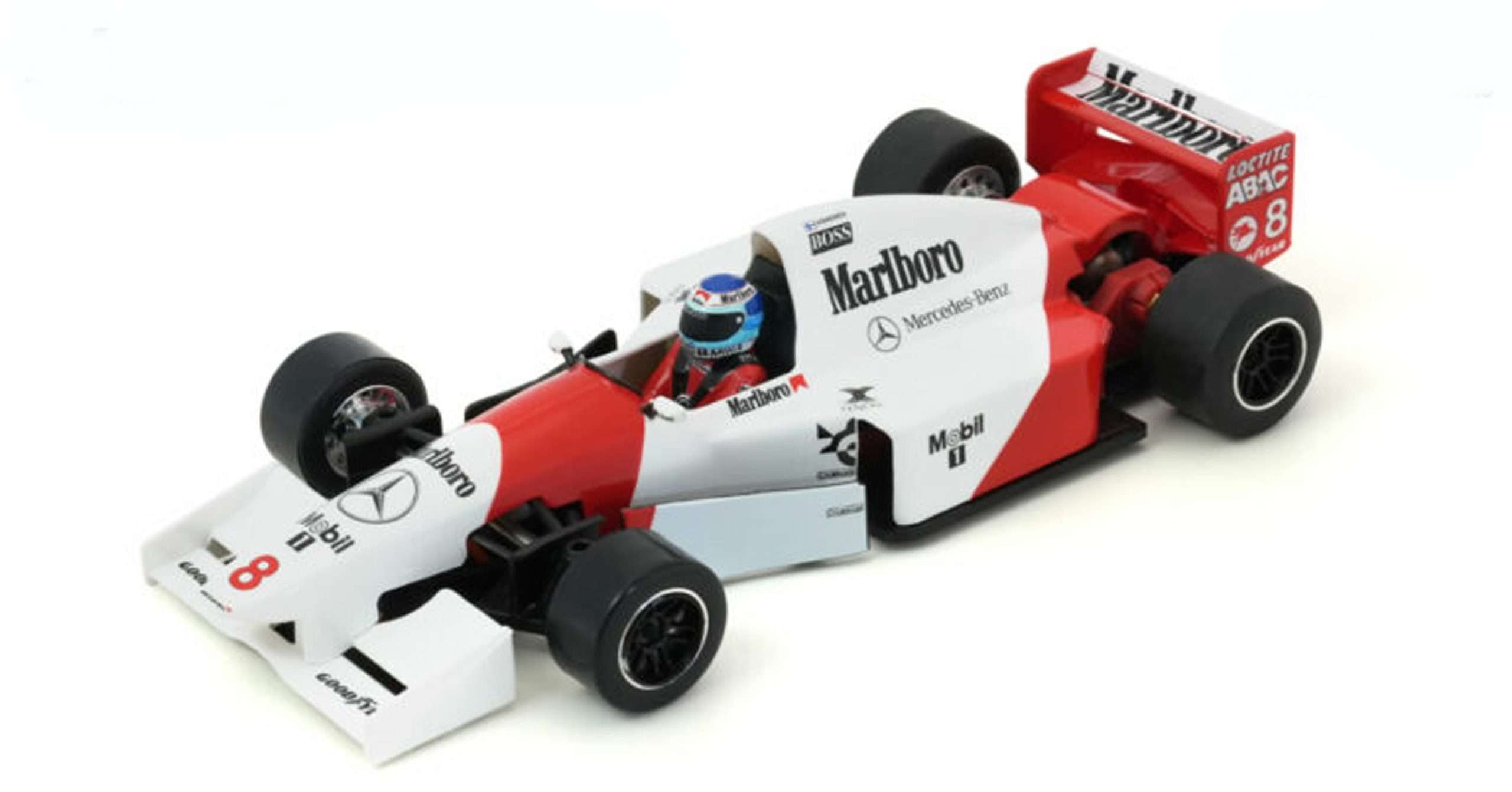 Twee McLaren MP4/10’s uit 1995: twee legendes van de Formule 1