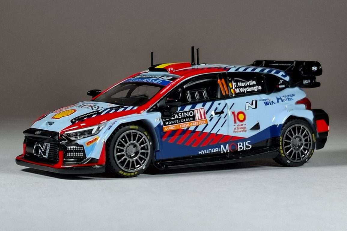 1;64 Tarmac Works Hyundai i20 N Rally1 Hybrid 1