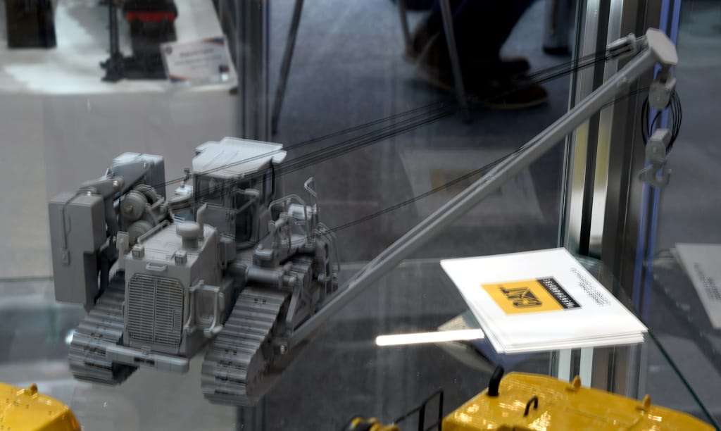 INT 150 Diecast Mastyers CAT PL87 Pipelayer