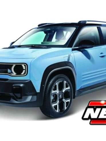 43Bburago Renault 4 E Tech