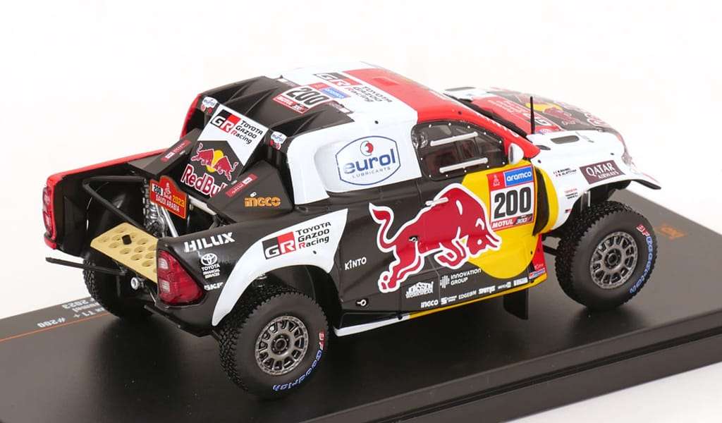 43ixo Toyota GR DKR Hilux T1 Le Dakar 2023 Attiyah Baumel 2