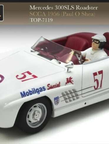 Top Slot – Mercedes 300SLS Roadster – SCCA 1956 Paul OShea – TOP 7119 800x421