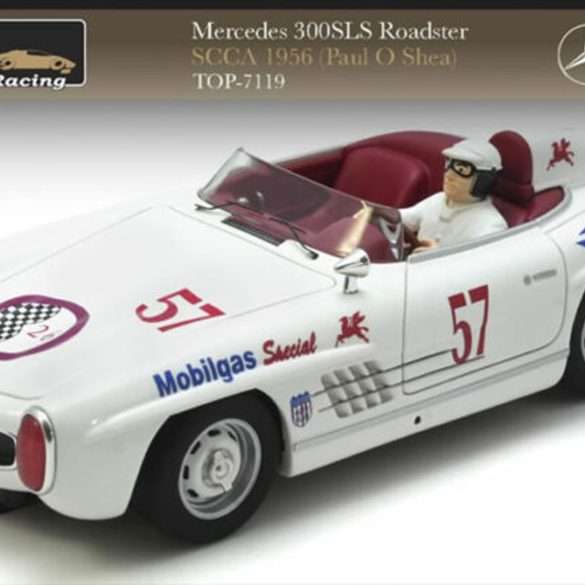 Top Slot – Mercedes 300SLS Roadster – SCCA 1956 Paul OShea – TOP 7119 800x421