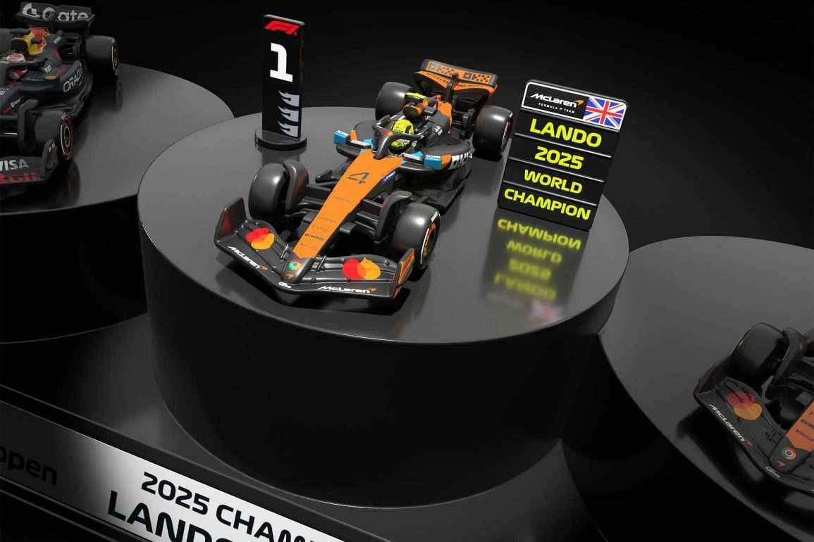 1;64 Hot Wheels Formule 1 podiumset 3