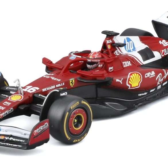 43Bburago Ferrari SF 25 Charles Leclerc 2025, met helm (01)