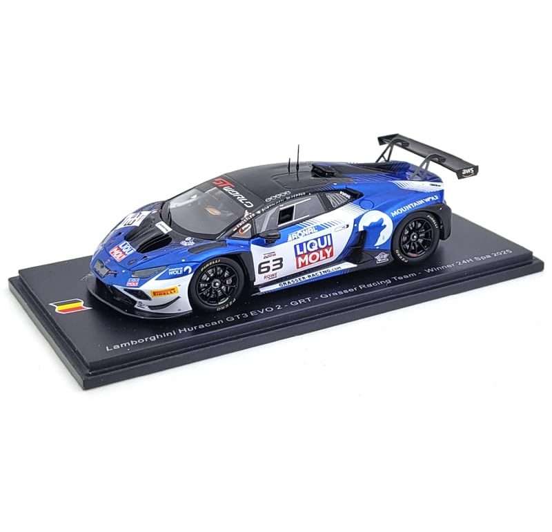 43Spark Lamborghini Huracan GT3 #63 1e in Spa 24 hrs 2025