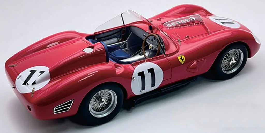 18TecnoM Ferrari 250 TR 59 60 Le Mans winner Gendebien Frere 1